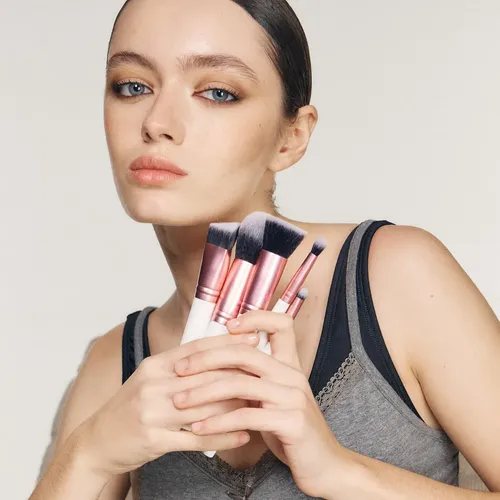 Pincel Fascino De Maquillaje Ultrafino Blanco