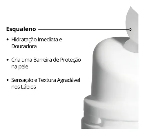 Squalane + Amino Acids Lip Balm The Ordinary Bálsamo Labial con Escualeno y Aminoácidos Bálsamo hidratante multiusos para labios 15mL