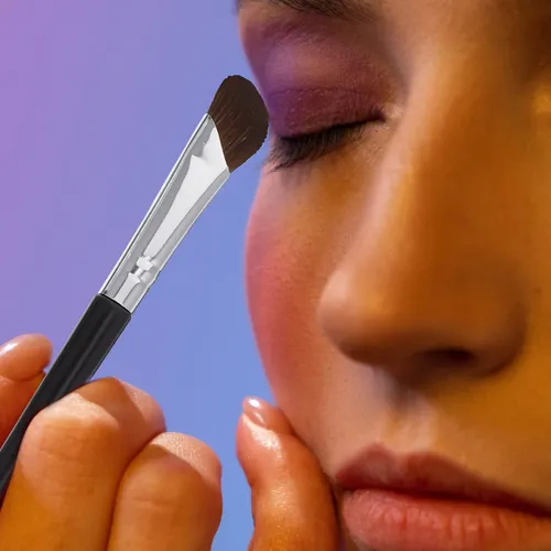 Pincel Delineador De Ojos En Ángulo, 4 Unidades, Cepillo Par