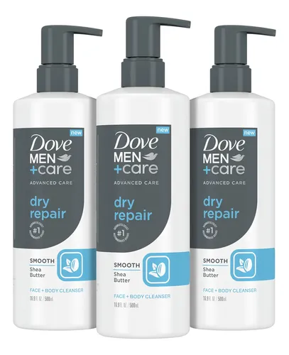 Limpiador Facial Y Corporal Dove Men + Care Advanced Care Re