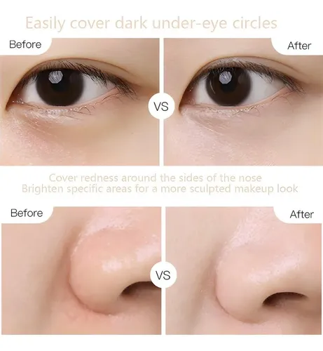 Corrector En Tiza Sostenible Flyeeo Deep Beige 2 Unids