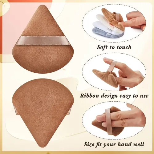 Esponja De Polvo Para Maquillaje Skylety Suave Triangular 12