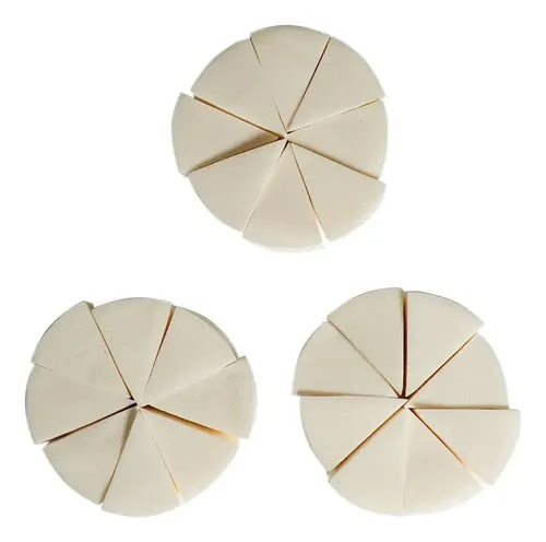 Diswald & Co X6 Esponjas Látex Maquillaje Rostro X24 Cod 958