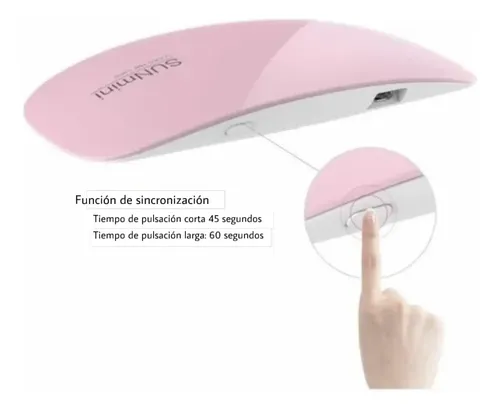 Mini Cabina Uv/led Sun Mano Uñas Gelificadas Semipermanente