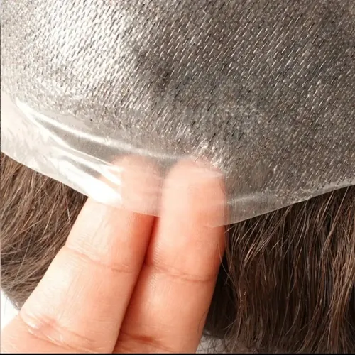 Prótesis Capilar Roma Hombre Base Piel Fina Natural Castaño Oscuro