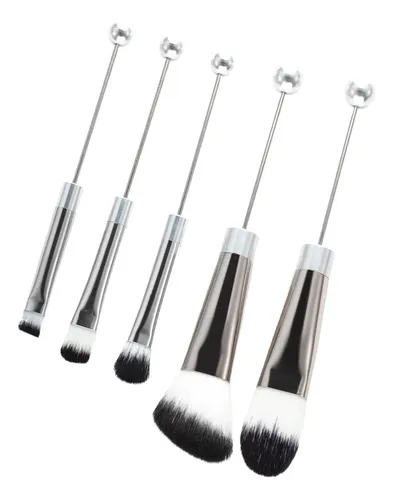 Juego De Brochas De Maquillaje De 5 Piezas, Brocha En