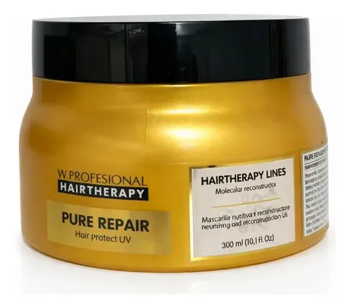 Máscara Hair Therapy Pure Repair para Reconstrucción de Cabello 300 mL