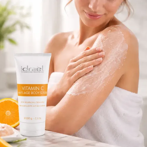 Exfoliante Corporal Antiage Luminosidad Vitamina C Idraet