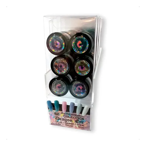 Nail Show Colección Polimeros Stardust Dragon Eye