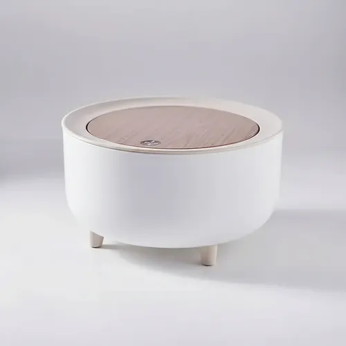 Portacosmeticos Organizador Multiuso Moderno Tapa Madera
