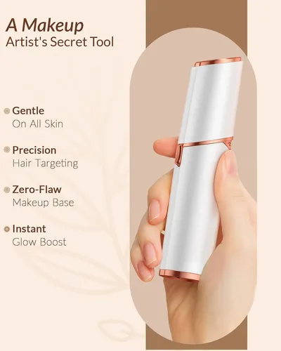 Afeitadora De Vello Facial Eléctrica Indolora For Mujeres,