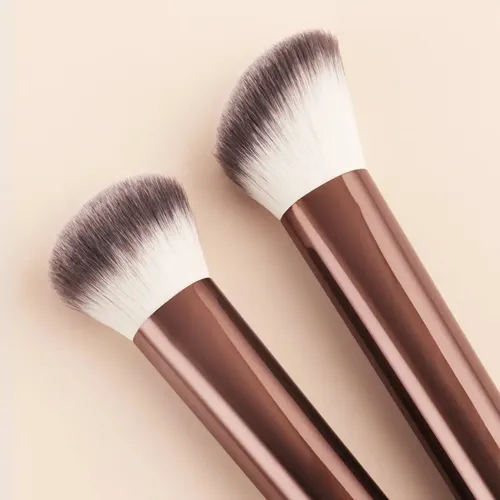 Set De Brochas De Maquillaje Profesionales De Lana De .