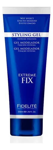Gel Fijador Fidelite Extreme Fix Efecto Humedo X 230ml
