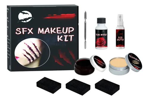 Kit De Maquillaje De Terror For Halloween: Cera, 2026