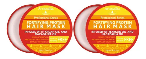 Mascarilla Capilar Fortificante Con Proteína Y Aceite De Arg