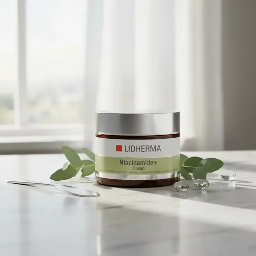 Niacinamide+ Cream Niacinamida 4% + Prebióticos Lidherma Momento de aplicación Día/Noche Tipo de piel Todo tipo de piel