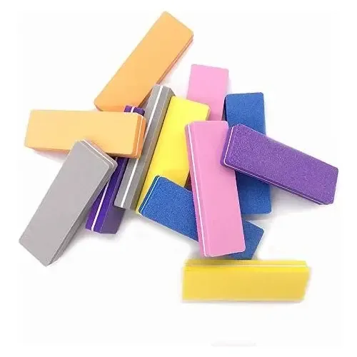 3 Mini Lima Sponge 100/180 Uñas Esculpidas Manicuria Recta
