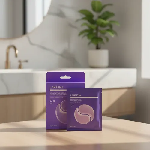 Lanbena Parches Ojos Retinol Rejuvenecedores X 14 Unidades