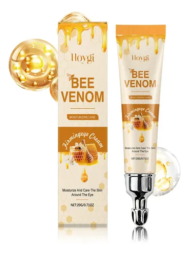Crema Contorno De Ojos Bee Venom Hoygi 20g Todo Tipo De Piel Día/noche
