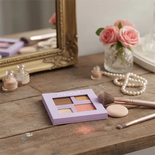 Paleta Mood Ruby Rose Iluminador, Contorno Y Rubores