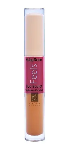 Corrector Y Contorno Duo Sculpt Feels Ruby Rose Original