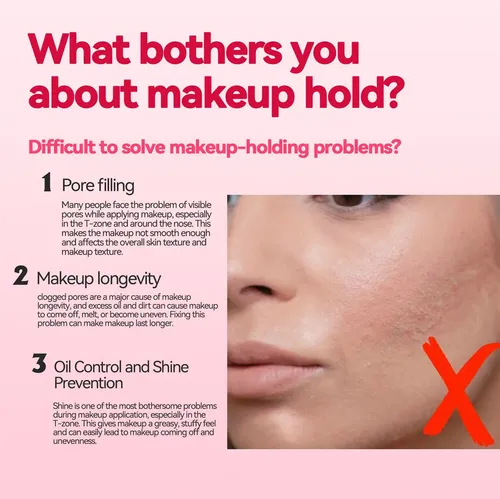 Crema A Base De Poros Faciales Para Poros Apretados, Alisada