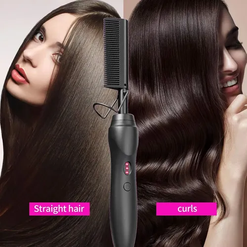 Peines Alisadores De Pelo Hot Comb Para Prensar Con Calor… Zblack