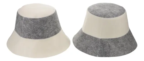 Gorro De Sauna De 2 Piezas: Gorro De Sauna Para Mujer Para Proteger El Cabello – Spa As Shown 28.00×22.00×22.00cm