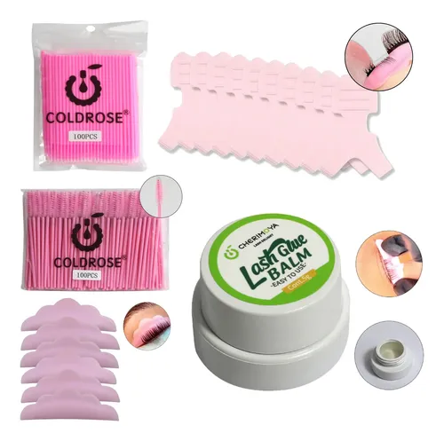 Kit Completo De Bálsamo Adhesivo Para Lifting De Pestañas