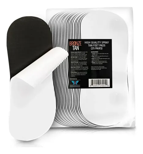 Almohadillas Adhesivas Para Pies Bronceadas, 25 Pares, Desec
