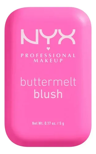 Nyx Professional Makeup – Buttermelt Blush – Rubor Tono Del Maquillaje 01 My Butta Half