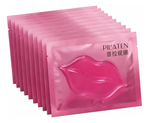 Parche Colágeno Y Ácido Hialurónico Para Labios X10
