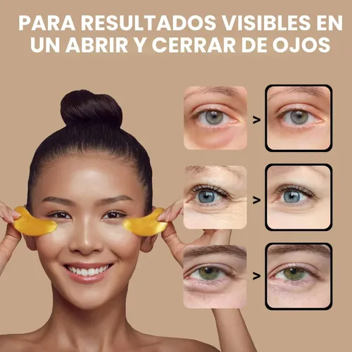 Mascarilla Para Ojeras Parches Ojos Colageno 40u