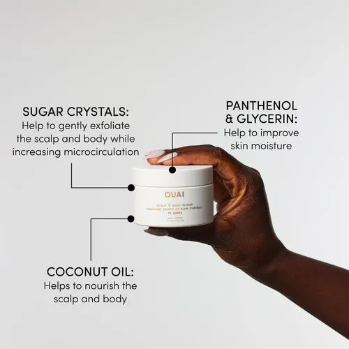 Exfoliante Para Cuero Cabelludo Y Cuerpo Ouai St. Barts Trav