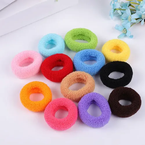 12 Cintas Para El Pelo Scrunchies Korea, Lado Ancho, 1,57 Pu