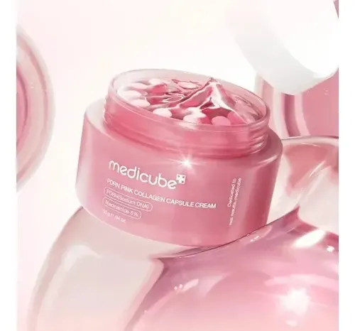 Medicube Pdrn Pink Collagen Capsule Cream X55g Todo Tipo De Piel Día/noche