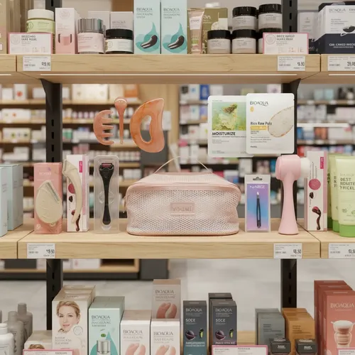 Kit Skincare Facial Completo Con Neceser Y Accesorios