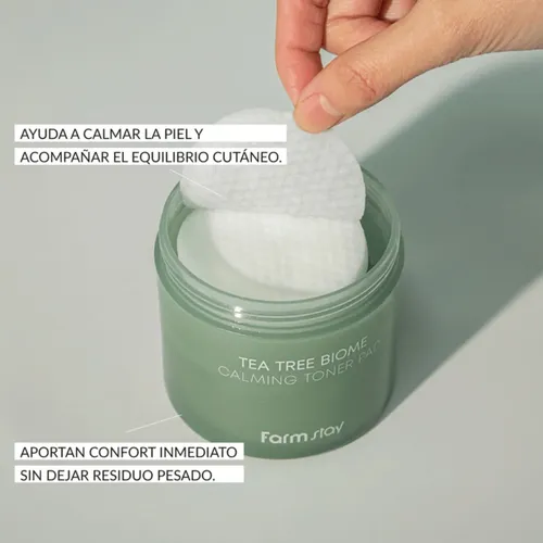 Farmstay Pad Tónico Tea Tree Biome Calm X 140 Ml