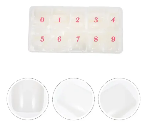 Yx. Pegatinas De Uñas Postizas Francesas De Fake Nails En