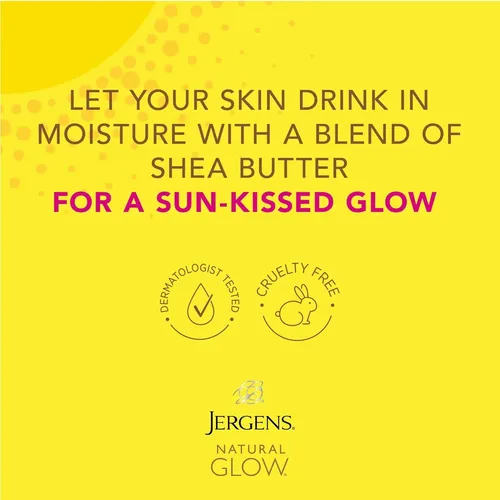 Loción De Ducha Jergens Natural Glow In, Autobronceadora
