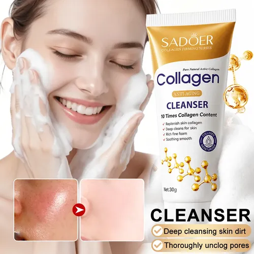 Collagen Skincare Set, 5-piece Facial Care Set