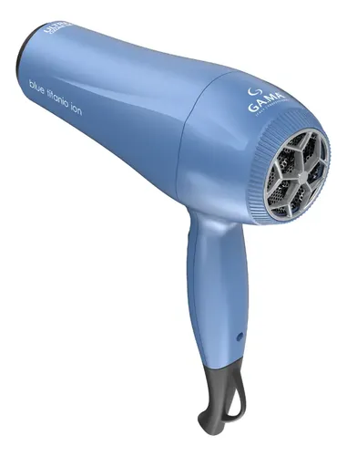 Gama Italy Secador De Pelo Mistral Blue Titanio Ion Azul 9c