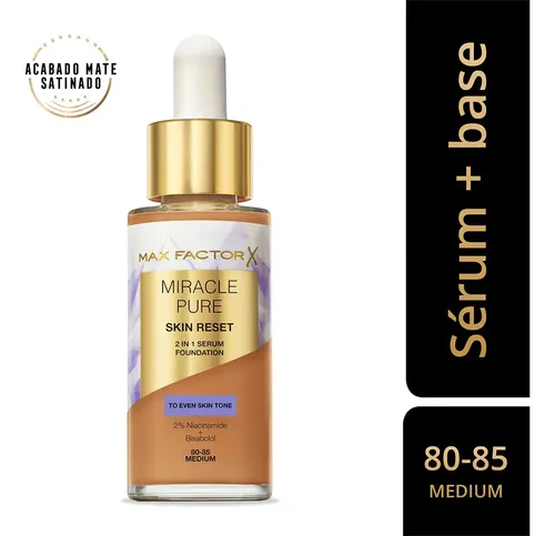 Base Max Factor Miracle Pure Sérum Fair 30 Ml