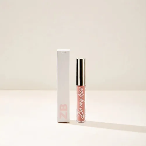 Zaira Beauty Matte Liquid Lipstick Emotion Tono Nude Beige Color Marrón