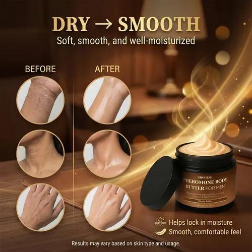 Manteca Corporal Para Hombre Con Aroma Woody Amber