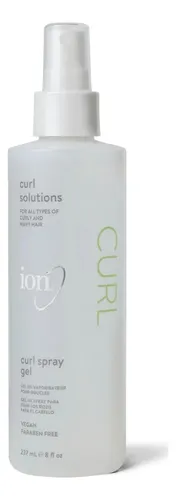 Ion Curl Spray Gel Para Cabello Rizado