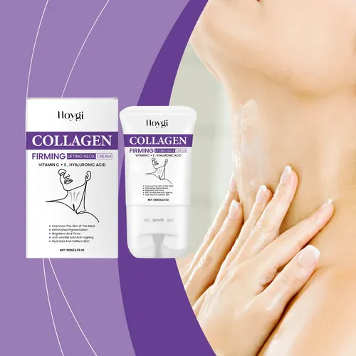 Hy/ Crema De Cuello Hoygi Con Rodillo Para Hidratar Y