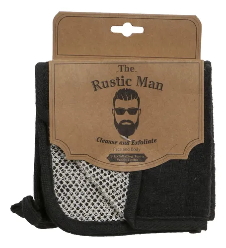 Toallitas Exfoliantes Para Rostro Y Cuerpo The Rustic Man, C