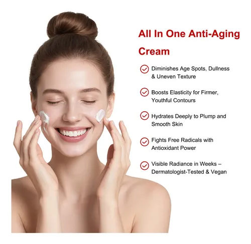 Crema Facial Reafirmante Antienvejecimiento 80 Ml