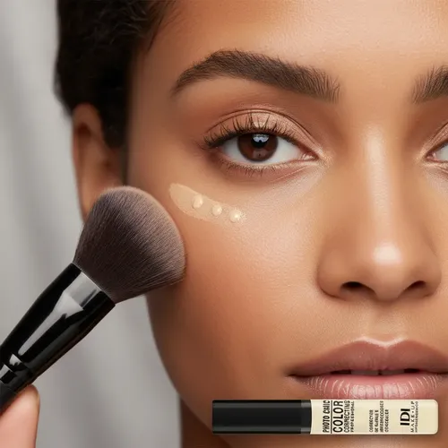 Corrector Líquido Idi Make Up Photo Chic Tono 07 Ivory